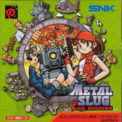 Metal Slug 2nd Mission (import japonais) en boîte - Neo Geo Pocket couleur