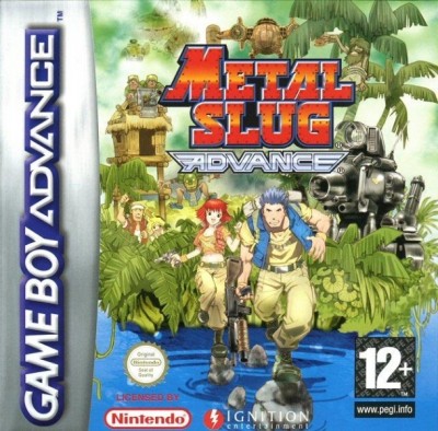 Metal Slug Advance en boîte sous blister - Game Boy Advance