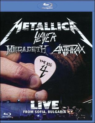Metallica / Slayer / Megadeth / Anthrax - The Big 4 : Live From Sofia - BluRay
