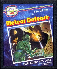 Meteor Defense en boîte  - Atari 2600