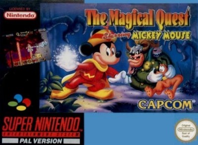 The magical quest starring mickey mouse - Super Nintendo