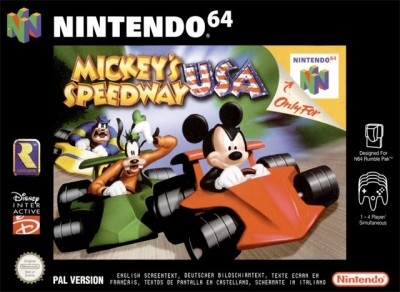 Mickey's Speedway USA en boîte - Nintendo 64