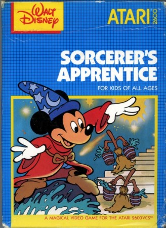 Mickey - Sorcerer's Apprentice en boîte  - Atari 2600