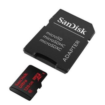 Carte Mémoire Micro SD (128 Go) SanDisk et Adaptateur  - Switch