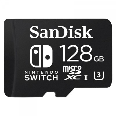 Carte Mémoire Micro SD (128 Go) SanDisk - Switch