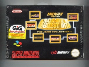 Midway presents : arcade's greatest hits the atari collection 1 - Super Nintendo