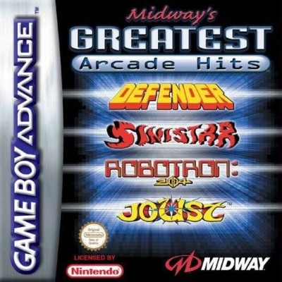 Midway's Greatest Arcade Hits en boîte  - Game Boy Advance