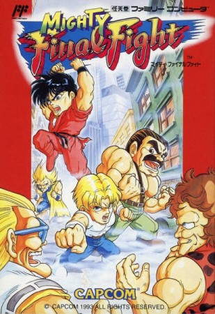 Mighty Final Fight (import japonais) en boîte  - NES