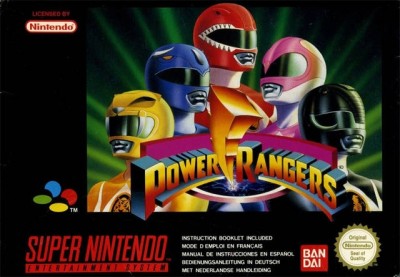 Mighty Morphin Power Rangers en boîte - Super Nintendo
