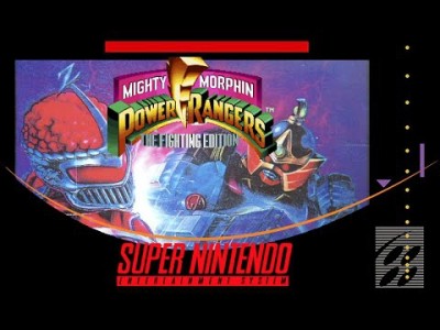 Mighty Morphin Power Rangers The Fighting Edition (Import Anglais) - Super Nintendo