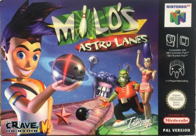 Milo's Astro Lanes en boîte  - Nintendo 64