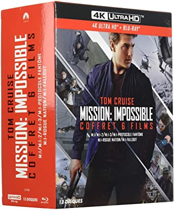 Mission: Impossible - L'intégrale des 6 Films 4K - BluRay