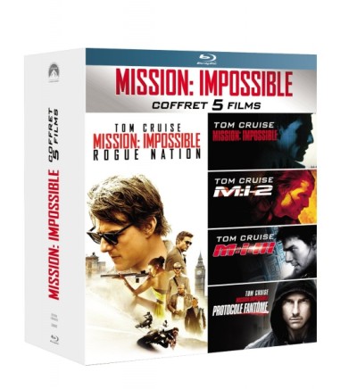 Mission impossible l'integrale des films - BluRay