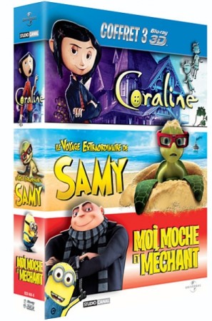 Moi, Moche Et Méchant - Le Voyage Extraordinaire De Samy - Coraline 3D - BluRay