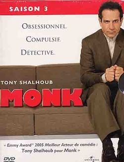 Monk saison 3 - DVD