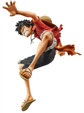 Figurine Monkey D Luffy - One Piece Stampede Movie King Of Artist - Figurine