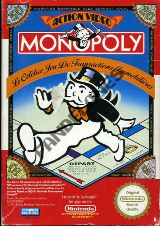 Monopoly en boite - NES