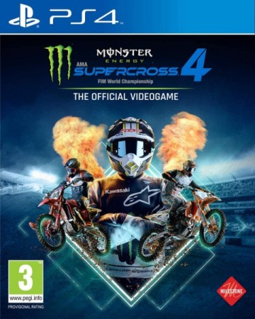 Monster Energy Supercross - The Official Videogame 4 - Playstation 4 