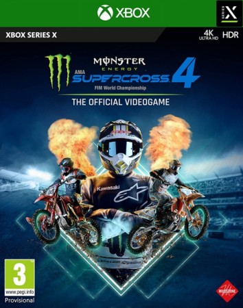 Monster Energy Supercross - The Official Videogame 4  - XBOX séries X