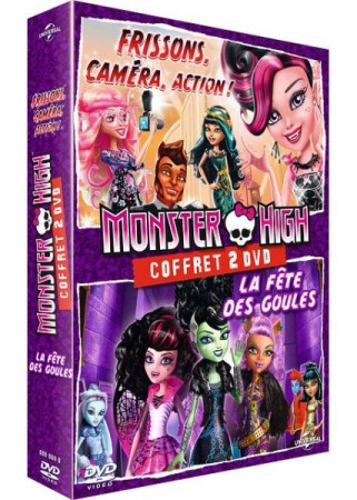 Monster high frisson, camera, action + la fête des goules - DVD