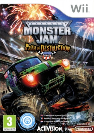 Monster Jam Path of Destruction  - Wii