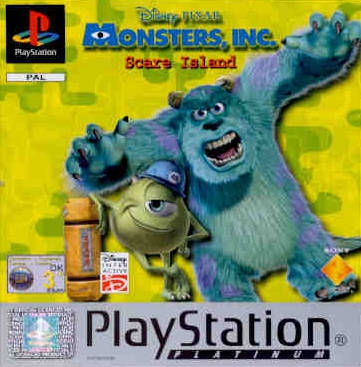Monstres & Cie - L'Île de l'Épouvante Platinum - Playstation One