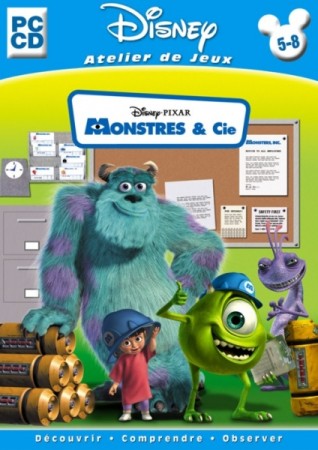 Monstres et cie atelier de jeu - Jeux PC