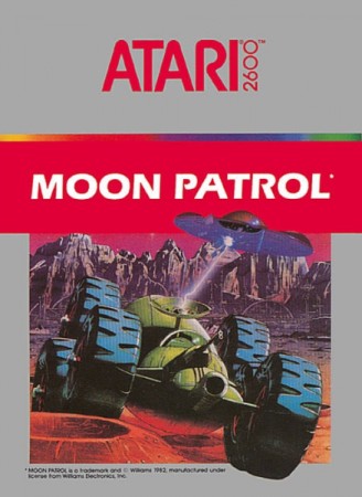 Moon Patrol en boîte  - Atari 2600