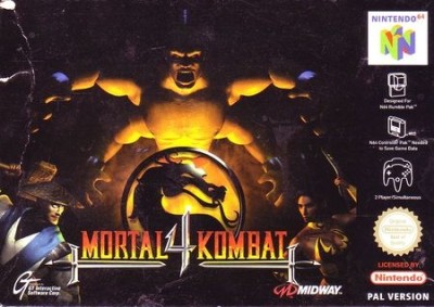 Mortal Kombat 4 en boîte - Nintendo 64