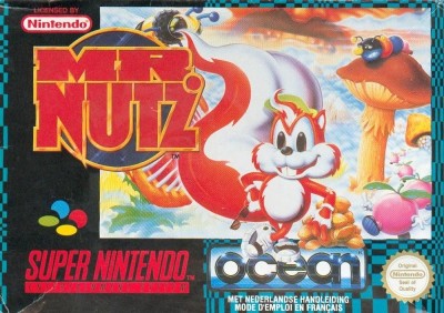 Mr. Nutz en boîte - Super Nintendo