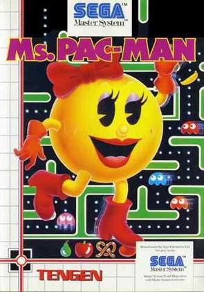 Ms Pac-Man en boîte - Master System