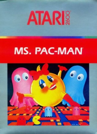 Ms. Pac-Man en boîte - Atari 2600