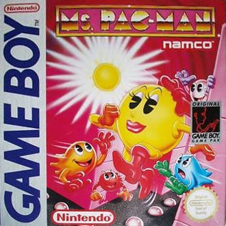 Ms. Pac-Man en boîte - Game Boy