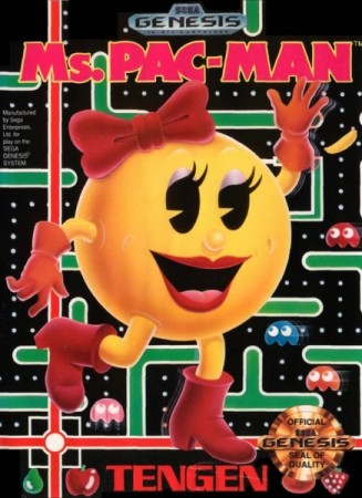 Ms Pac Man (import USA) en boîte - Megadrive