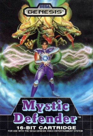 Mystic Defender (import USA) en boîte - Megadrive