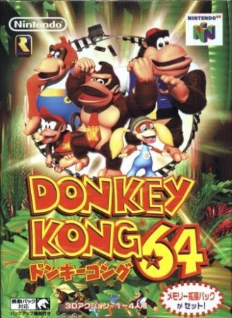 Donkey Kong 64 (sans Ram Pak) (import japonais) - Nintendo 64