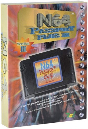 Adaptateur Jeux Import Passport Plus III en boîte  - Nintendo 64