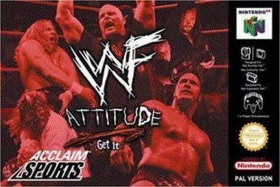 WWF Attitude en boîte - Nintendo 64