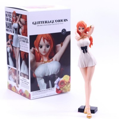 Figurine Nami Glitter & Glamours - One Piece Film Gold (Classic Version) - Figurine