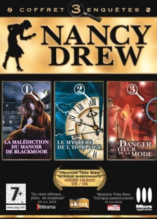 Coffret nancy drew 3 enquetes - Jeux PC