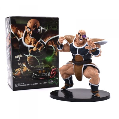 Figurine Nappa - Dragon Ball Z Zokei Tenkaichi Budokai SCultures BIG 5  - Figurine