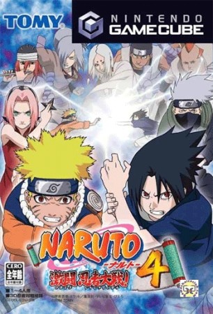 Naruto Clash of the Ninja 4 (import japonais) - GameCube