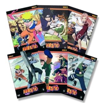Naruto episodes 1 a 6 - DVD