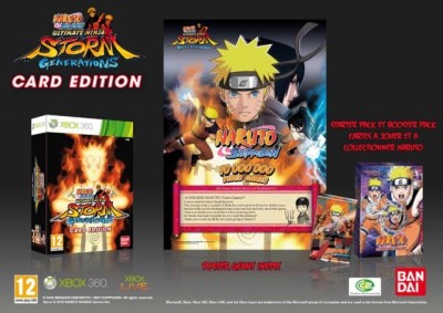 Naruto Shippuden: Ultimate Ninja Storm Generations - Edition Limitée (Card Edition) - Xbox 360