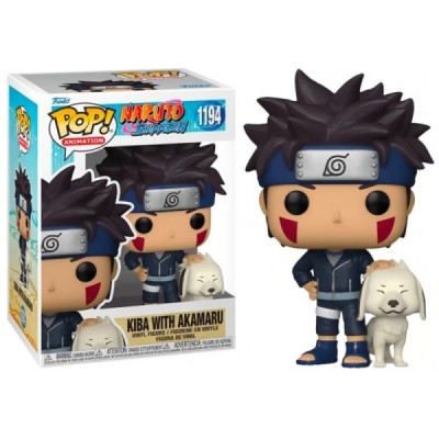 Pop Naruto Shippuden Kiba With Akamaru  - Figurine