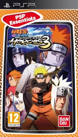 Naruto Shippuden: Ultimate Ninja Heroes 3 Essentials - Playstation Portable