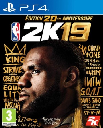 NBA 2K19 Édition 20ème Anniversaire - Playstation 4 