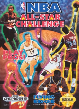 NBA All-Star Challenge (import USA) en boîte - Megadrive