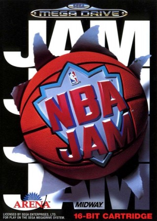 NBA Jam en boîte - Megadrive