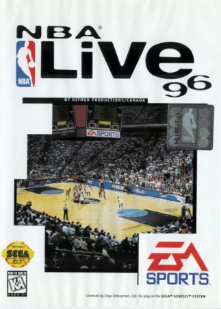 NBA Live 96 (import USA) - Megadrive